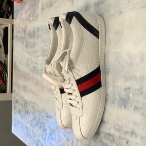 Gucci Guccissima leather lace-up Sneakers